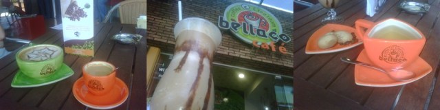 Espresso Doble Cortado, Capuccino, Frapuccino y Te Verde Japones