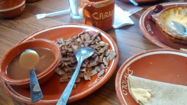 Media Orden de filete - y quesadilla